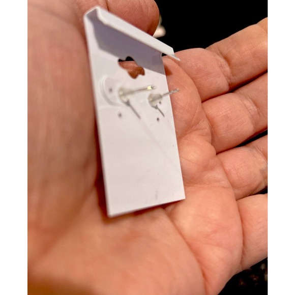 Bling pierced Leaf Ear Climbers - Picture 3 of 3